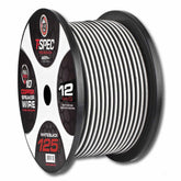 T-Spec V10SW12125-WB 125' 12 AWG V10 Series Speaker Wire - White/Black